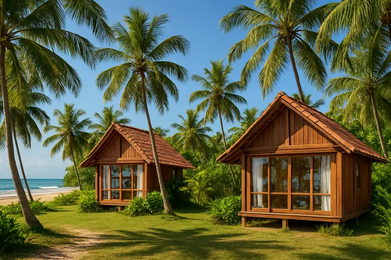 2 charming chalets in Barra do Cunhaú