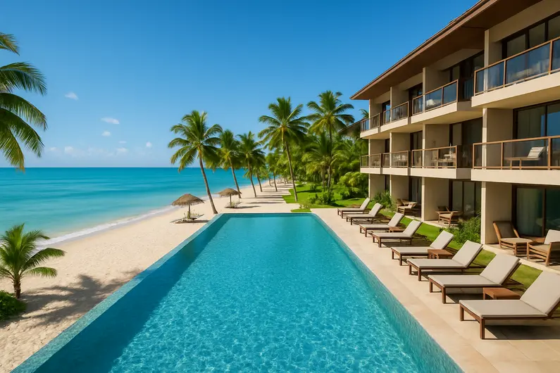 Beachfront resort in Muro Alto/Porto de Galinhas